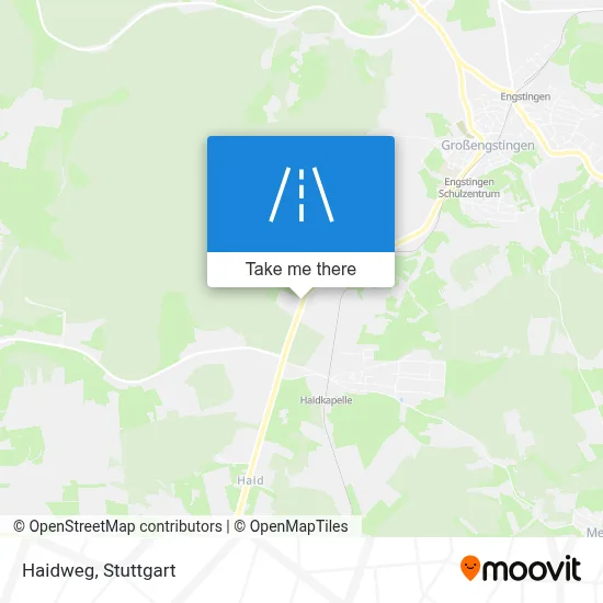 Haidweg map
