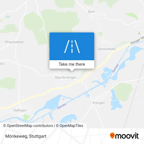 Карта Mörikeweg