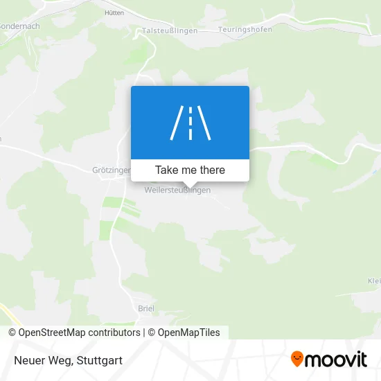 Карта Neuer Weg