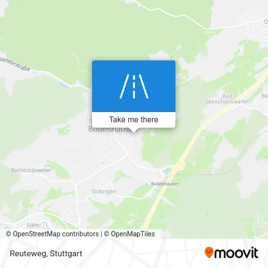 Карта Reuteweg