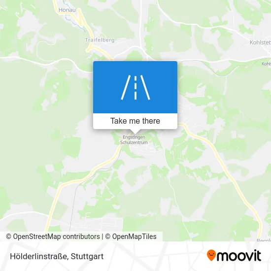 Карта Hölderlinstraße