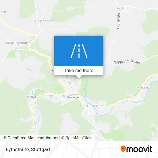 Карта Eythstraße