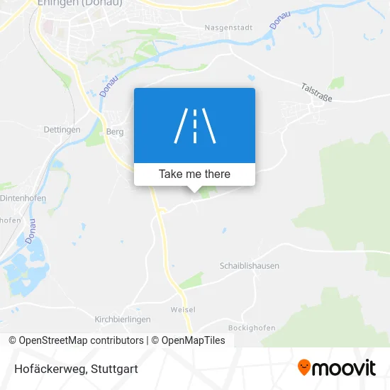 Карта Hofäckerweg