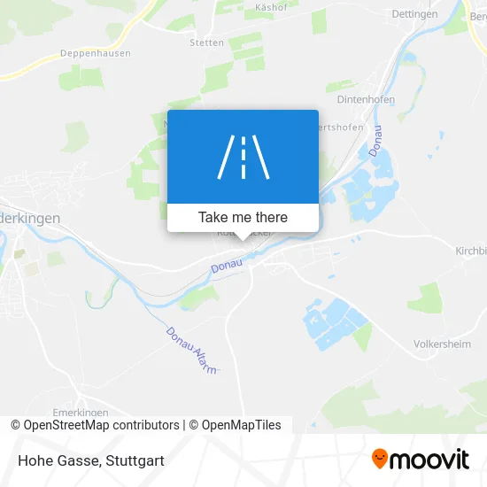 Карта Hohe Gasse