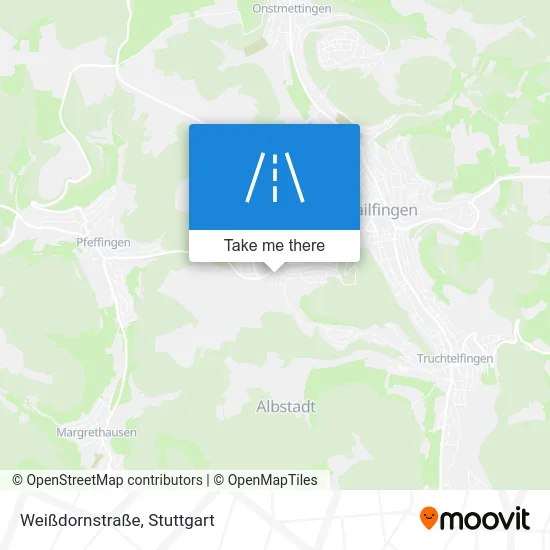 Карта Weißdornstraße