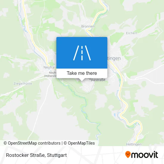 Карта Rostocker Straße