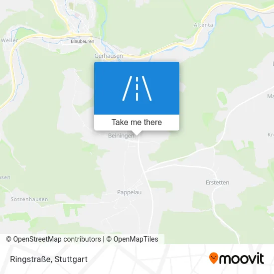 Карта Ringstraße