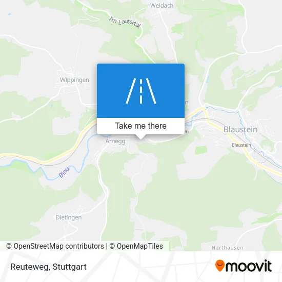Карта Reuteweg