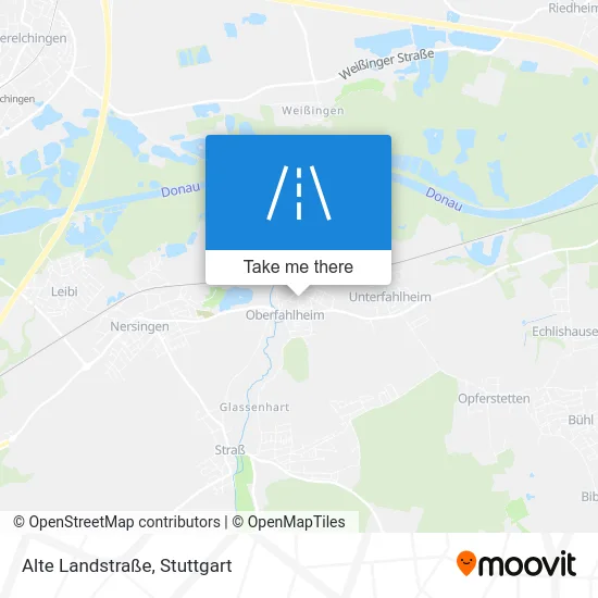 Карта Alte Landstraße