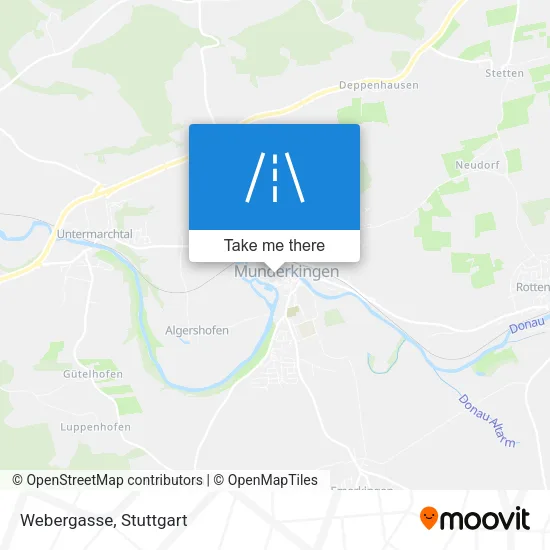 Карта Webergasse