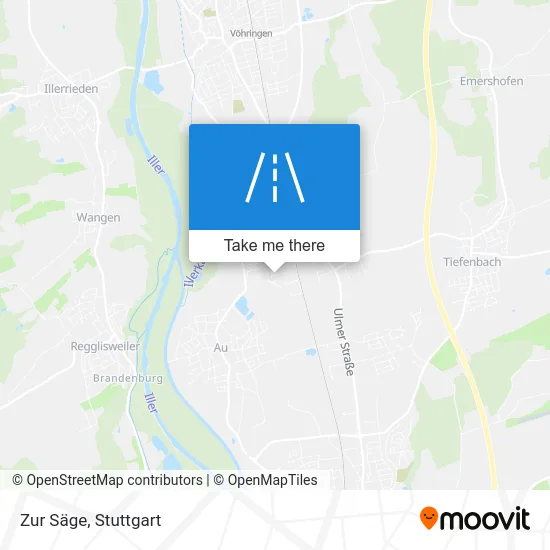 Карта Zur Säge