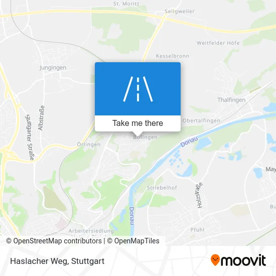 Карта Haslacher Weg