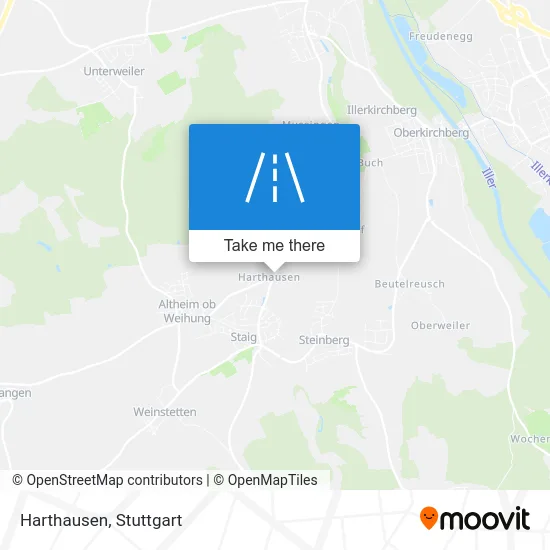 Карта Harthausen