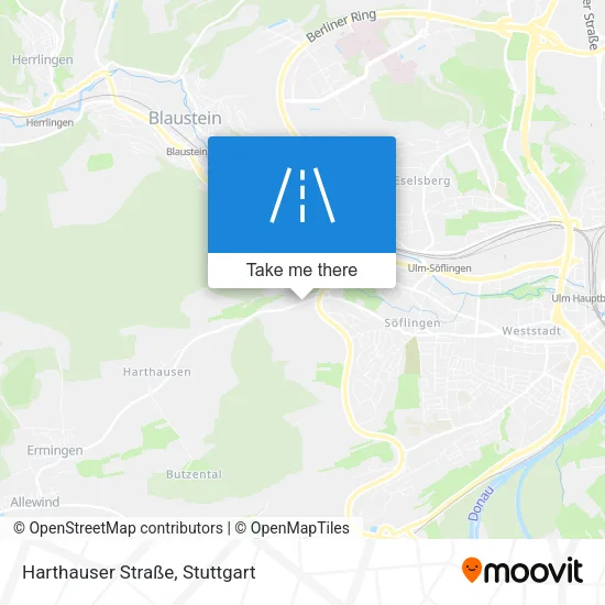 Карта Harthauser Straße