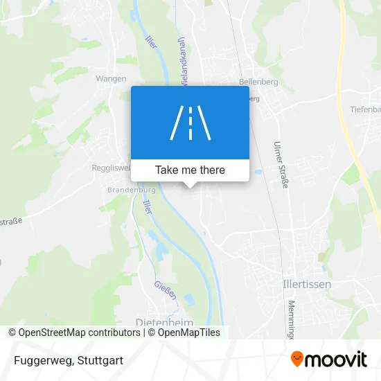 Карта Fuggerweg