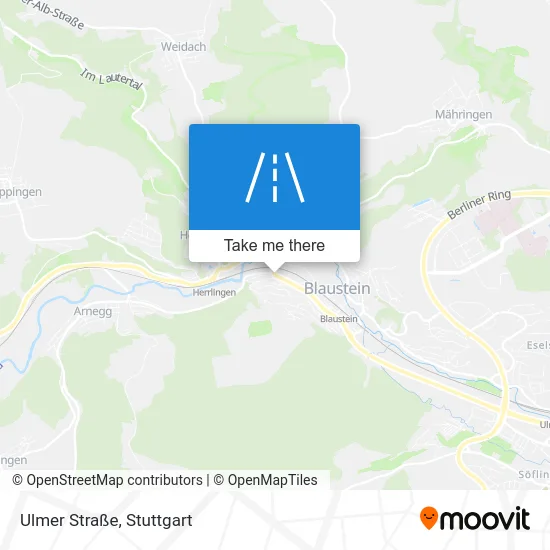 Карта Ulmer Straße