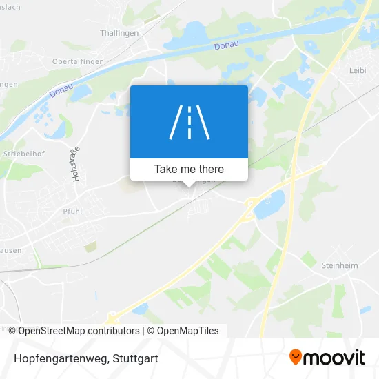 Карта Hopfengartenweg