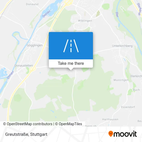 Карта Greutstraße
