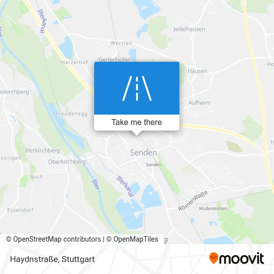Карта Haydnstraße