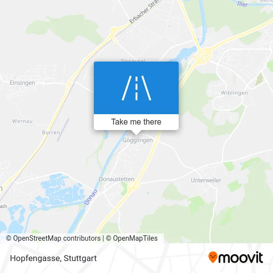 Карта Hopfengasse