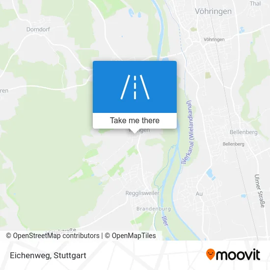 Карта Eichenweg