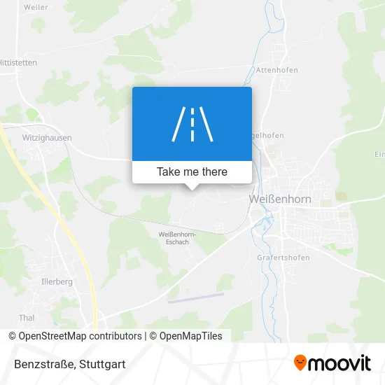 Карта Benzstraße