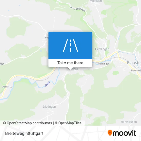 Карта Breiteweg