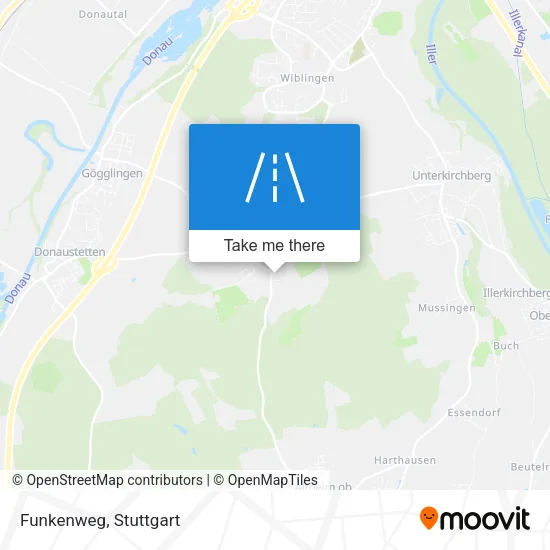 Карта Funkenweg