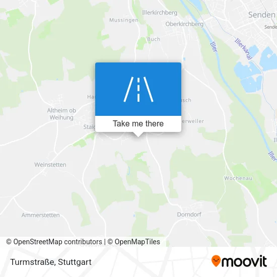 Карта Turmstraße