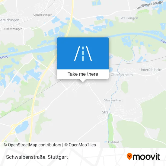 Карта Schwalbenstraße