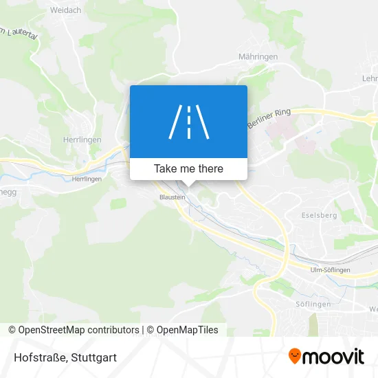 Карта Hofstraße