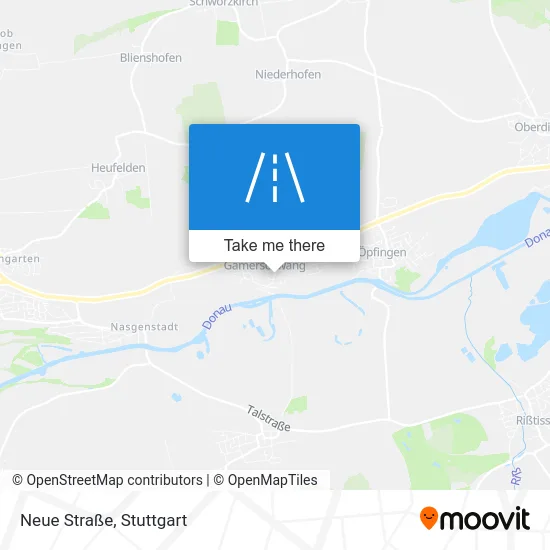 Карта Neue Straße
