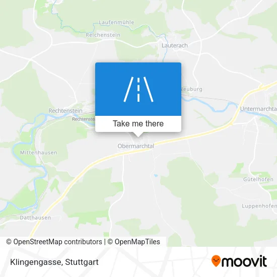 Карта Klingengasse