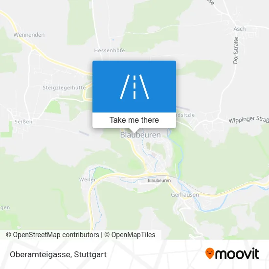 Карта Oberamteigasse