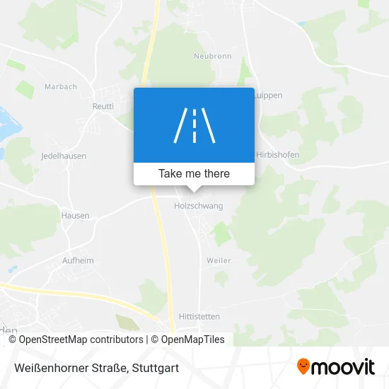 Карта Weißenhorner Straße