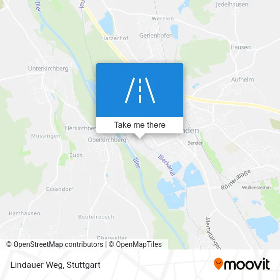 Карта Lindauer Weg