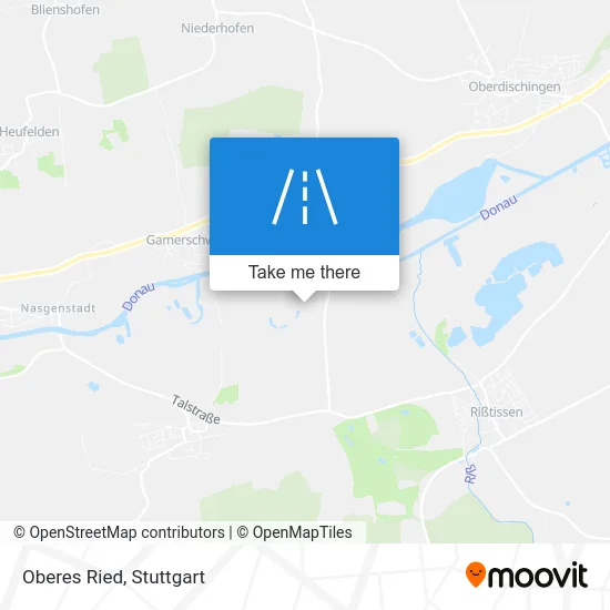 Карта Oberes Ried