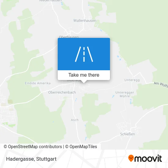 Карта Hadergasse