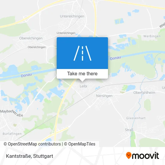 Карта Kantstraße