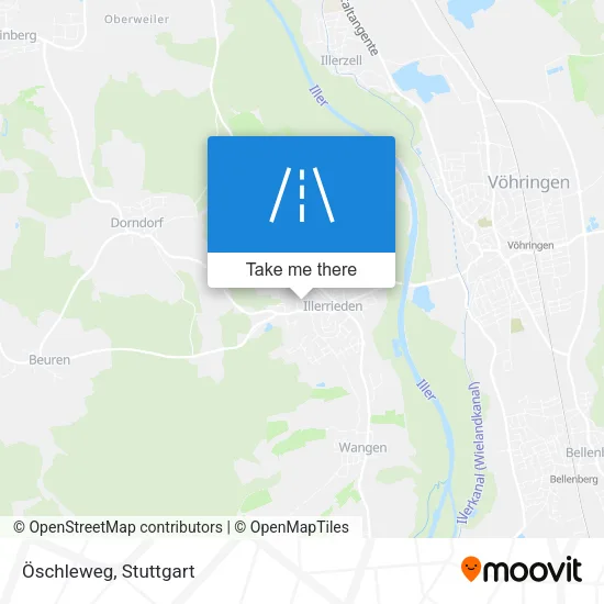 Карта Öschleweg