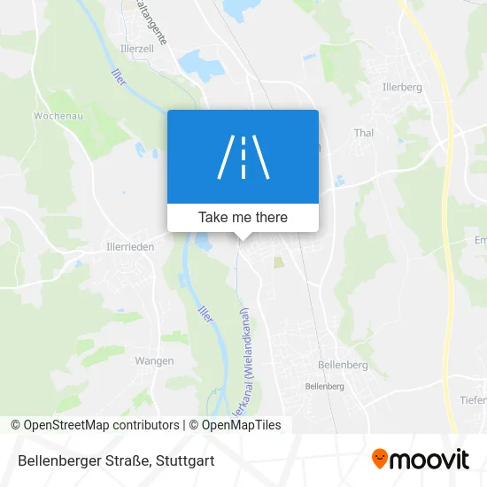 Карта Bellenberger Straße