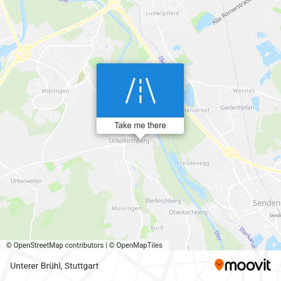 Карта Unterer Brühl