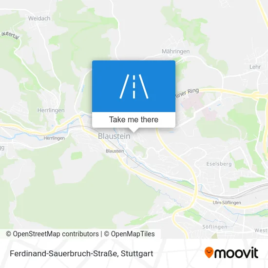 Карта Ferdinand-Sauerbruch-Straße