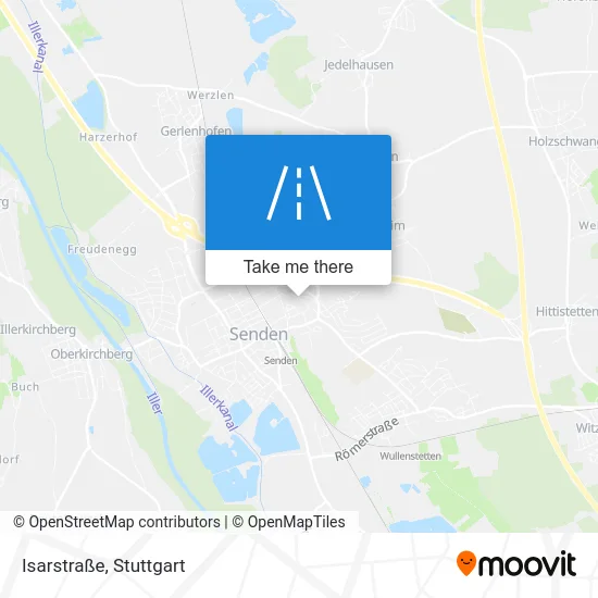 Карта Isarstraße