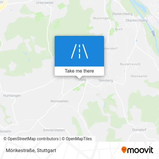 Карта Mörikestraße