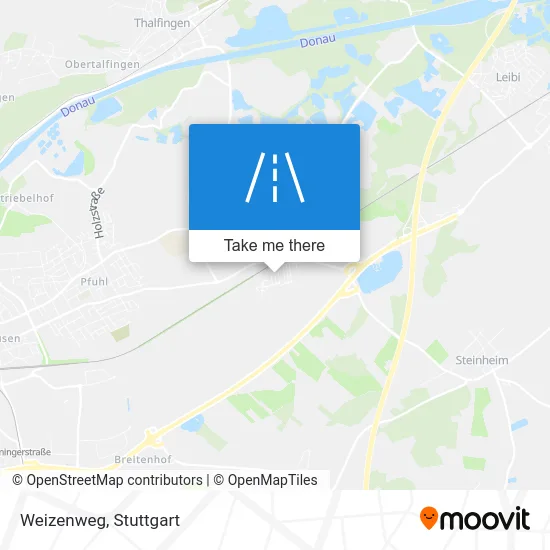 Карта Weizenweg