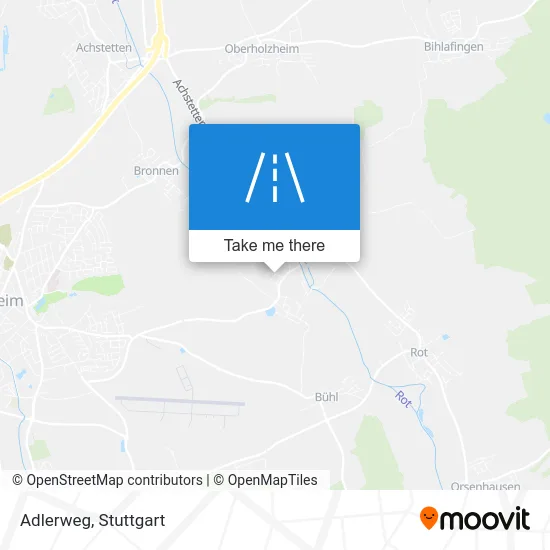Карта Adlerweg