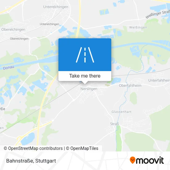 Карта Bahnstraße