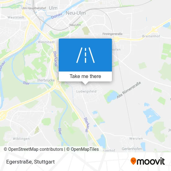Карта Egerstraße