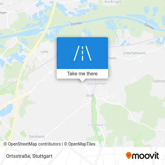 Карта Ortsstraße